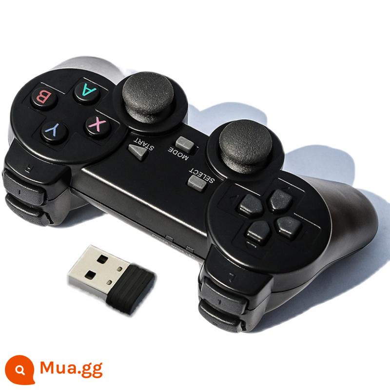 Tay cầm chơi game không dây 2.4G có đầu thu Smart TV Set-top Box Tay cầm điện thoại Android Tương thích PS3 - Tay cầm đơn, pin AA, đầu thu đơn 2.4G, pin AA miễn phí