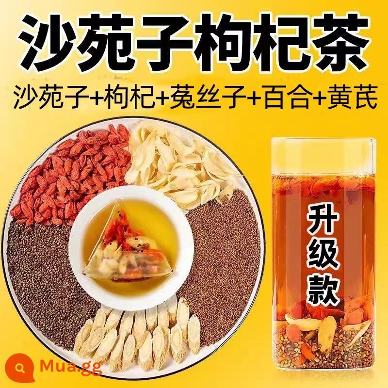 Wild Shayuanzi Cuscuta Thuốc thảo dược Trung Quốc Wolfberry Trà Astragalus Lily Kết hợp Nước ngâm bổ dưỡng Túi uống chính hãng - Công thức ngũ vị nâng cấp [dinh dưỡng hàng ngày] 30 gói