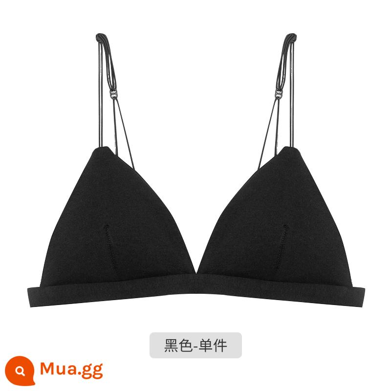 Tam giác Pháp Cuppless Beauty Back underwear Women Women Win -thin sex sexy Dậu lớn cho thấy ngực nhỏ không có cốc trống rỗng - đen