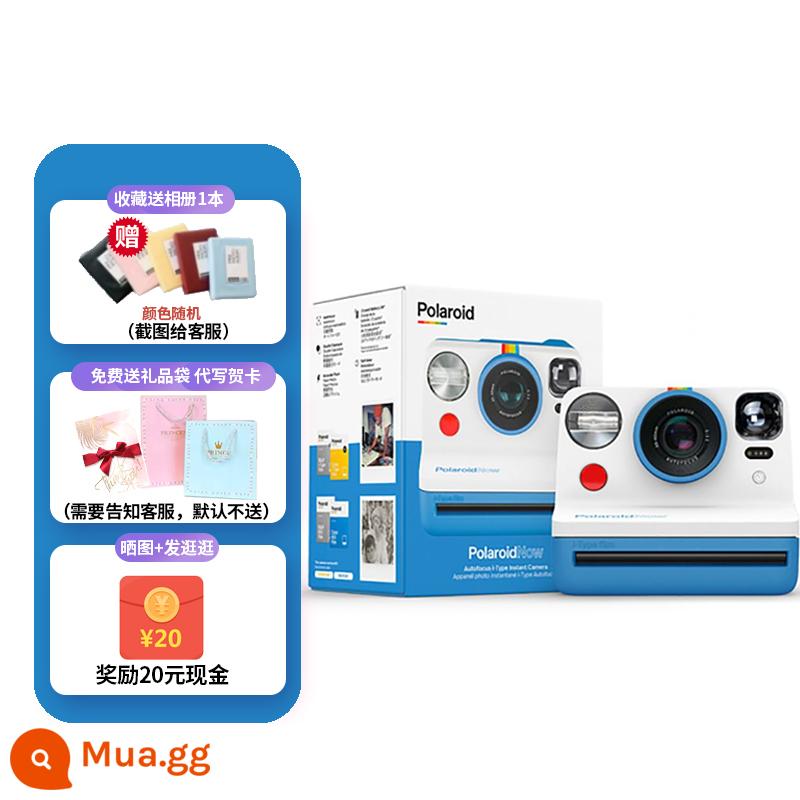 Ngân hàng quốc gia Polaroid Polaroid Now + chụp ảnh một lần máy ảnh Polaroid tự động với 5 bộ lọc miễn phí vận chuyển - bây giờ blue đăng ảnh và tặng quà