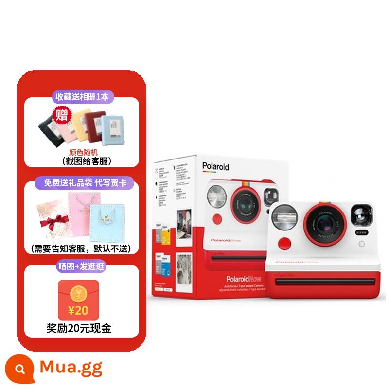 Ngân hàng quốc gia Polaroid Polaroid Now + chụp ảnh một lần máy ảnh Polaroid tự động với 5 bộ lọc miễn phí vận chuyển - nowred đăng ảnh và tặng quà