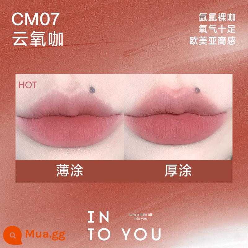 intoyou lip mud hero son men EM525 bùn làm trắng môi 05 light son môi nữ 08 bùn men into you19 - Bùn môi Yun sense #cm07 có sẵn