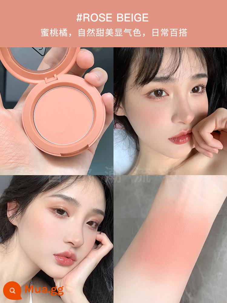 Phấn má hồng đơn sắc 3ce rosebeige đào cam nudepeach sương mù mềm mờ thành phố tự nhiên hoa cà - #ROSE BEIGE [cam đào] có sẵn/cọ má hồng miễn phí