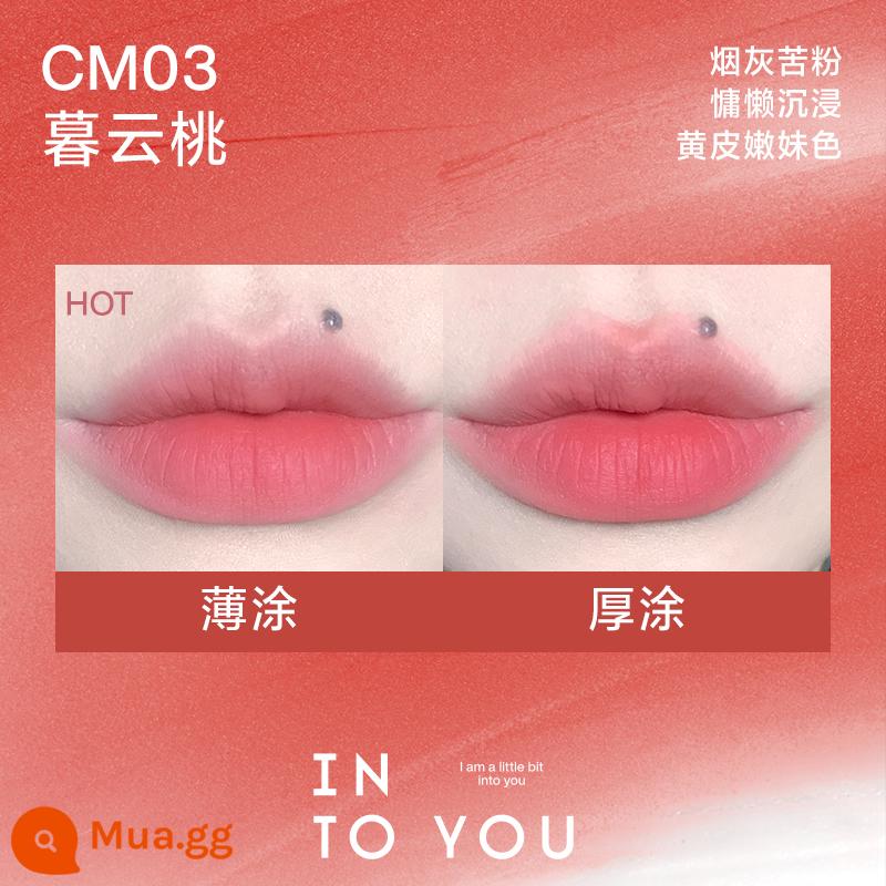 intoyou lip mud hero son men EM525 bùn làm trắng môi 05 light son môi nữ 08 bùn men into you19 - Bùn môi Yun sense #cm03 có sẵn