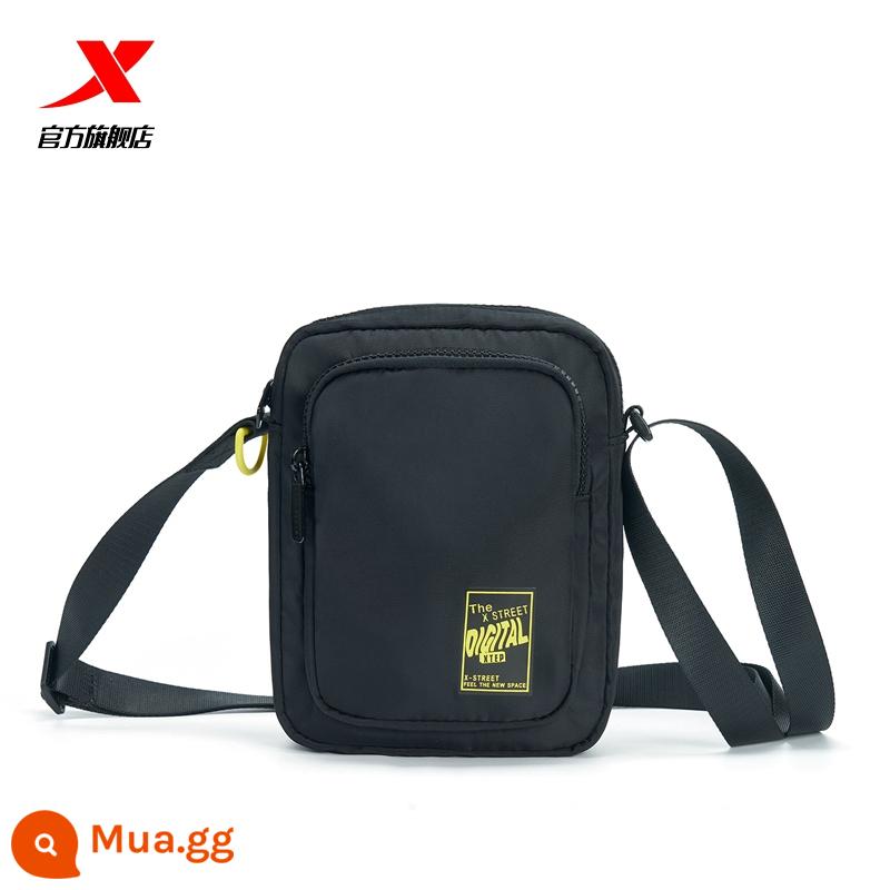 Xtep Túi Satchel Nhỏ Nữ 2022 Thời Trang Hàn Quốc Túi Satchel Nhỏ Hợp Thời Trang Túi Đeo Vai Đa Năng Túi Messenger Túi Thể Thao Nam - đen