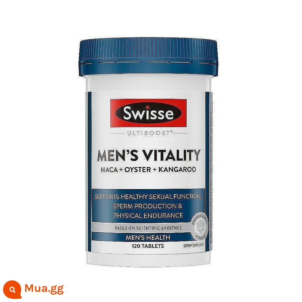 Hàng Úc direct mail Swisse maca Oyster kangaroo mỹ nam viên uống men's Vital 120 viên - kho 2