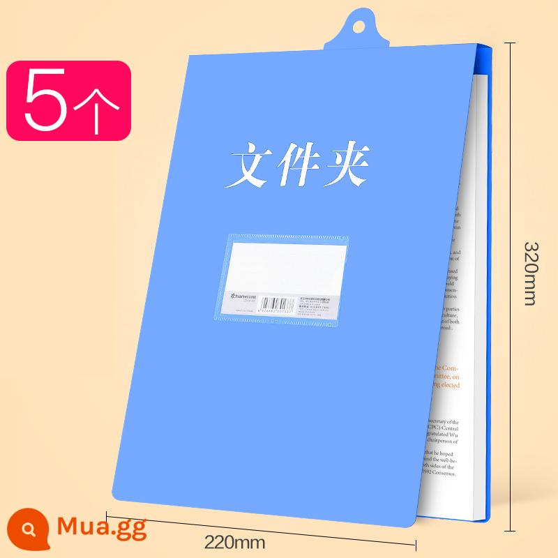 20 cái a4 treo folder bảng kẹp bản dọc treo văn phòng lưu trữ hồ sơ folder nhà máy xưởng nhân sự tài chính treo tường chấm công thông báo tham quan đăng ký folder hồ sơ sỉ - 5 gói