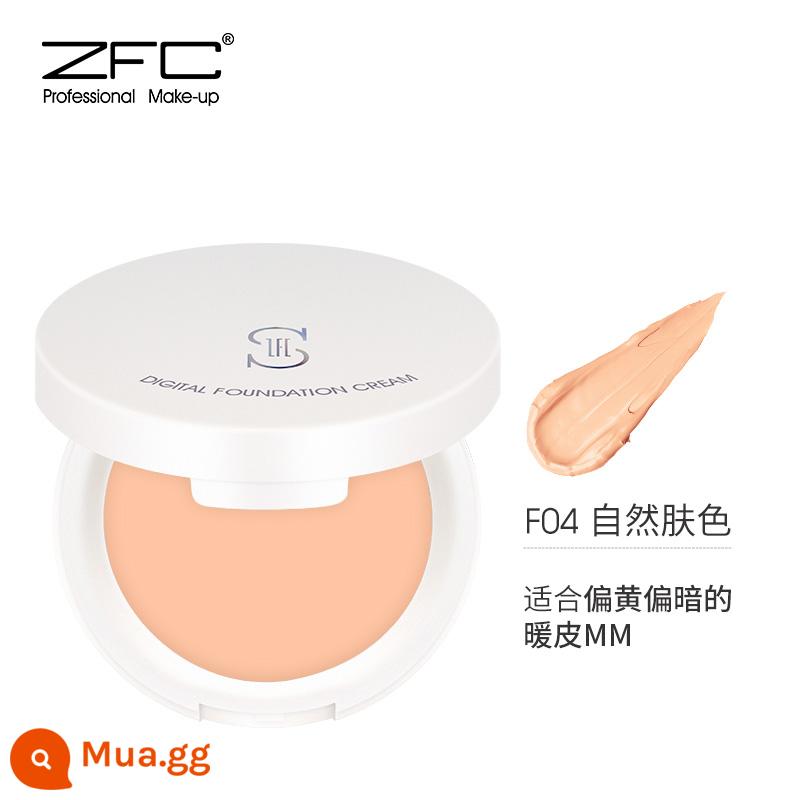 Kem nền ZFC che khuyết điểm kiểm soát dầu nền lâu trôi BB cream cc cream dưỡng ẩm nền trang điểm màu nude kem nền dạng lỏng - F04