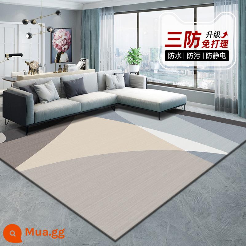 Bắc Âu Phòng Khách Thảm Bàn Trà Chăn Phòng Ngủ Sàn Nhà Giặt Sofa Đầu Giường Ánh Sáng Cao Cấp Phòng Sang Trọng thảm Cách Âm - Số đơn giản 4680