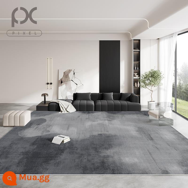 Bắc Âu Phòng Khách Thảm Bàn Trà Chăn Phòng Ngủ Sàn Nhà Sang Trọng Giặt Sofa Đầu Giường Cao Cấp Cảm Giác Lưới Đỏ Cách Âm - Màu trơn số 12065