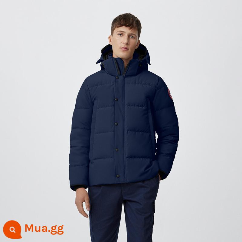 CANADA GOOSE Áo khoác parka cổ điển nâng cấp của nam giới Canada Goose Wyndham 2048M - 63 màu xanh