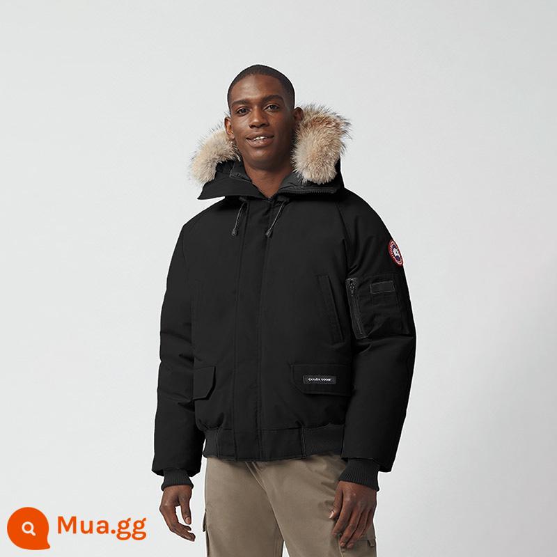 CANADA GOOSE Áo khoác bomber nam Goose Chilliwack Canada Goose Down Jacket 7999M - 61 màu đen