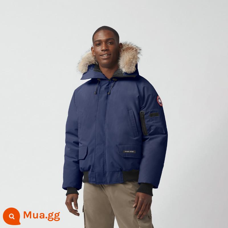 CANADA GOOSE Áo khoác bomber nam Goose Chilliwack Canada Goose Down Jacket 7999M - 63 màu xanh