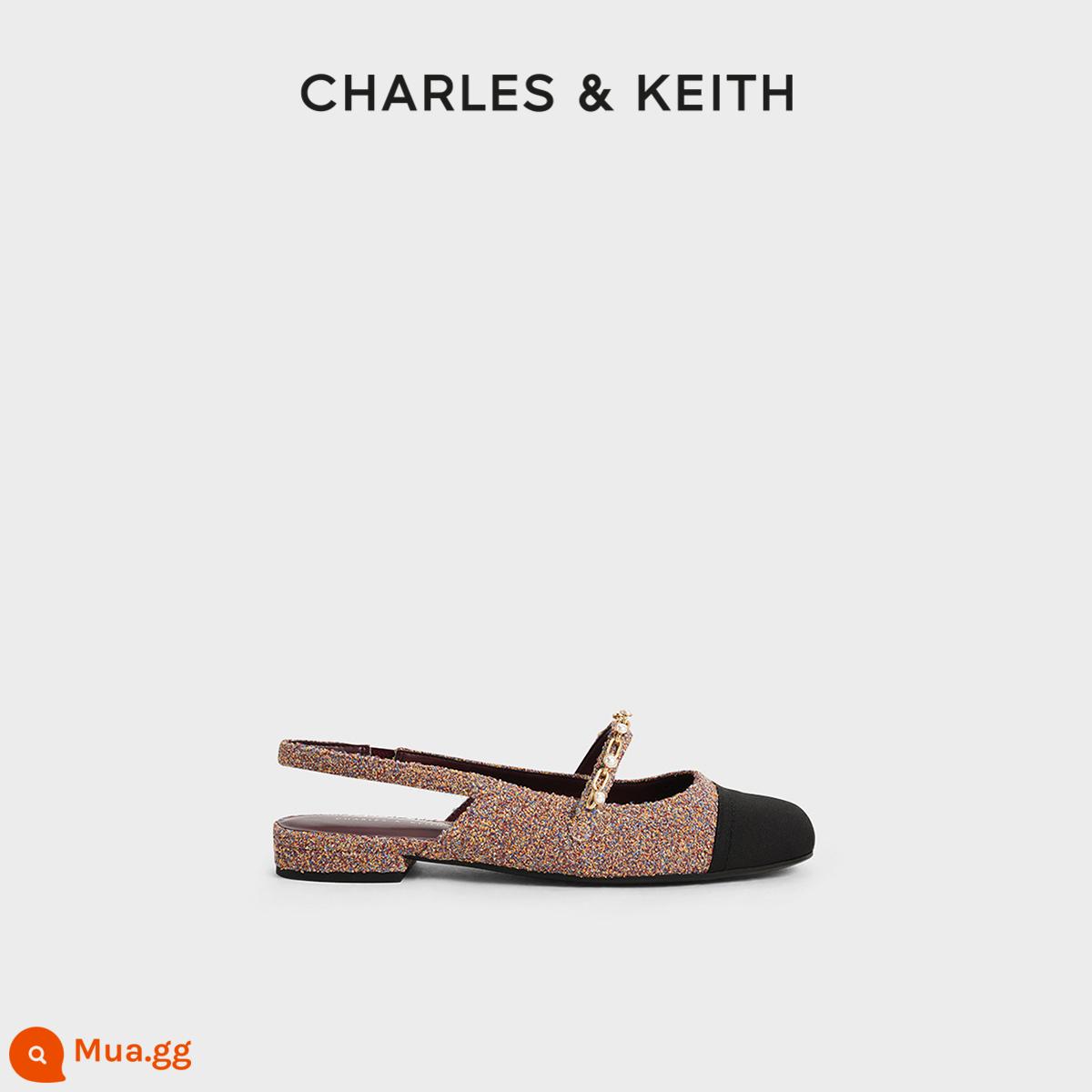 CHARLES&KEITH23 mùa hè mới CK1-70900382 chuỗi hạt cho nữ với xăng đan nhỏ có mùi thơm - Đỏ đỏ