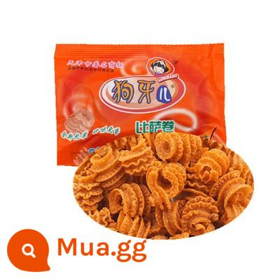 Dog Yaer Rice Pizza Rolls 30 túi đồ ăn nhẹ nổi tiếng hoài cổ trên Internet để thỏa mãn cơn thèm của bạn. - Cơm chiên giòn răng chó*20 gói