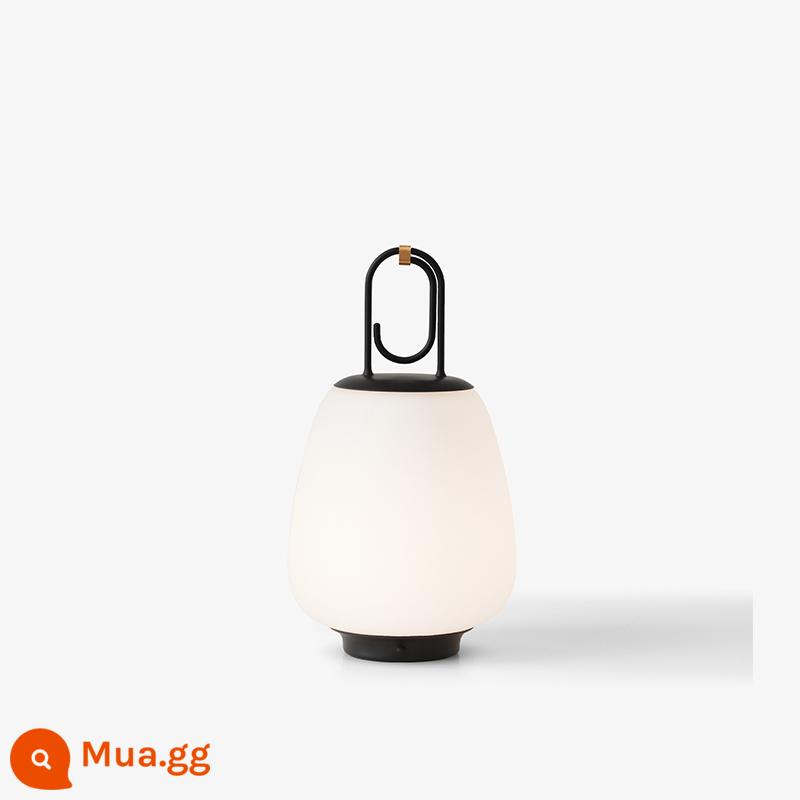 Spot Đan Mạch & truyền thống Lucca SC51 Portable Opal Table Lamp Dimmable USB Charging - Đen - đen có sẵn