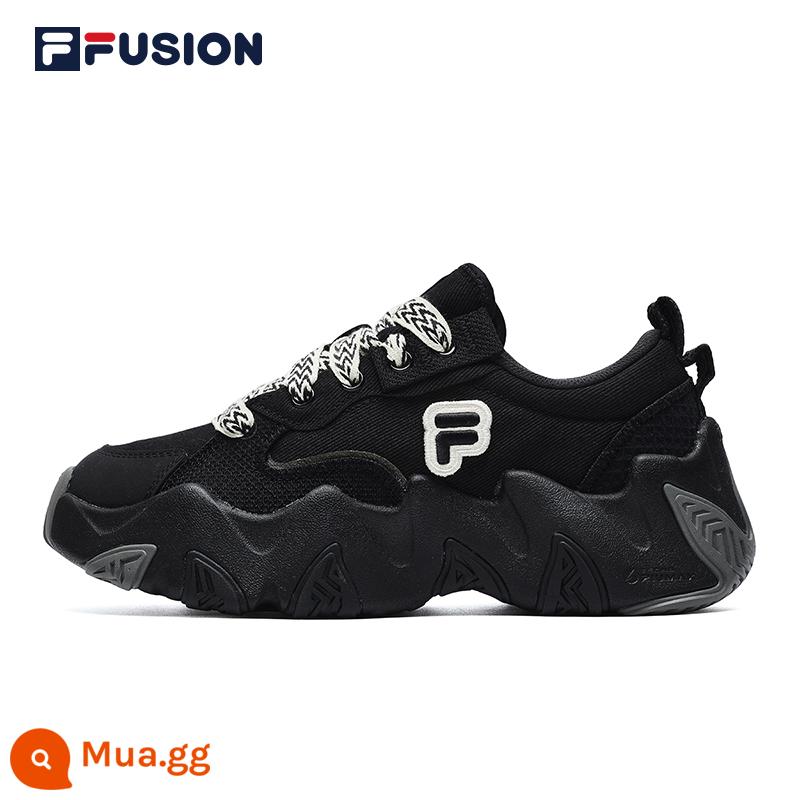 FILA FUSIONFila hợp thời trang thương hiệu giày vải đế dày nữ thời trang thu đông 2022 phù hợp với giày thường giày sao biển - Đen/Ngọc Trai-BS