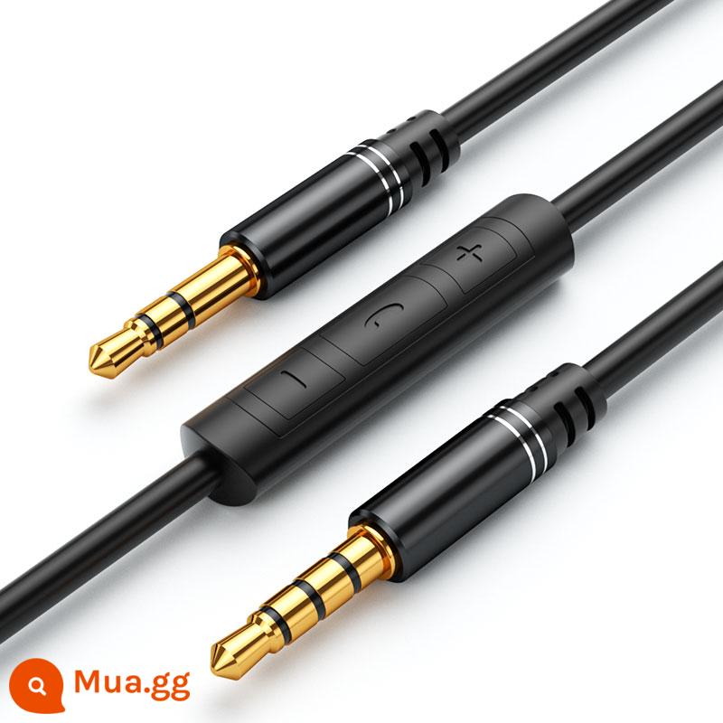 Thích hợp cho nhịp đập Sony Philips 3,5mm với cáp tai nghe lúa mì có micrô, cáp âm thanh gắn trên đầu Bose - [Yeyuehei] Sợi mì dài 1,2 mét