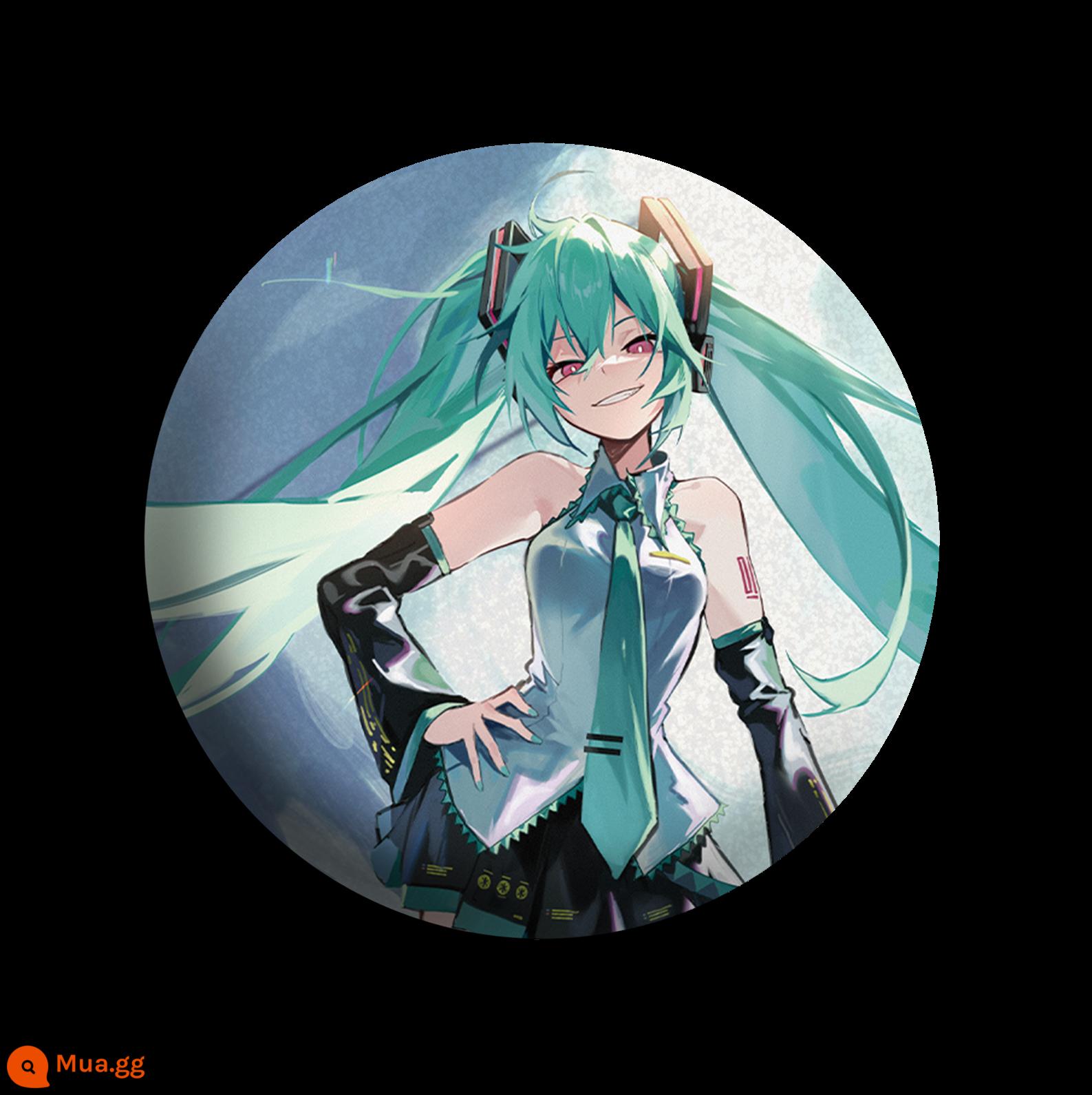 [Spot] Jiuye Mulberry Double Flash Baji 58mm Sản phẩm Hatsune Miku Doujin - Đế 3 viên ngọc trai