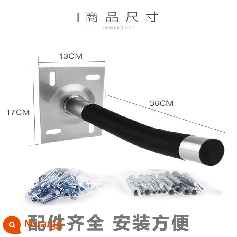 Móc kim loại treo vật nặng chịu lực chịu tải mạnh xe đạp hộ gia đình ống nước dụng cụ mũ bảo quản ván trượt - Móc trục bánh xe [đậm]