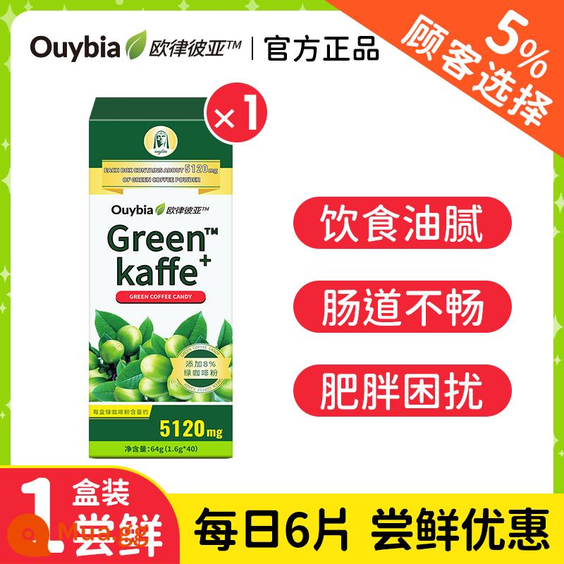 Eurypia Xanh Bột Cà Phê Viên Nhai Đường Không Trắng Đậu Thận Instant Brew Nước Giải Khát Chặn Chiết Xuất - [Lựa chọn 5%] Gói dùng thử, 6 viên mỗi ngày Giảm giá cho người dùng sớm