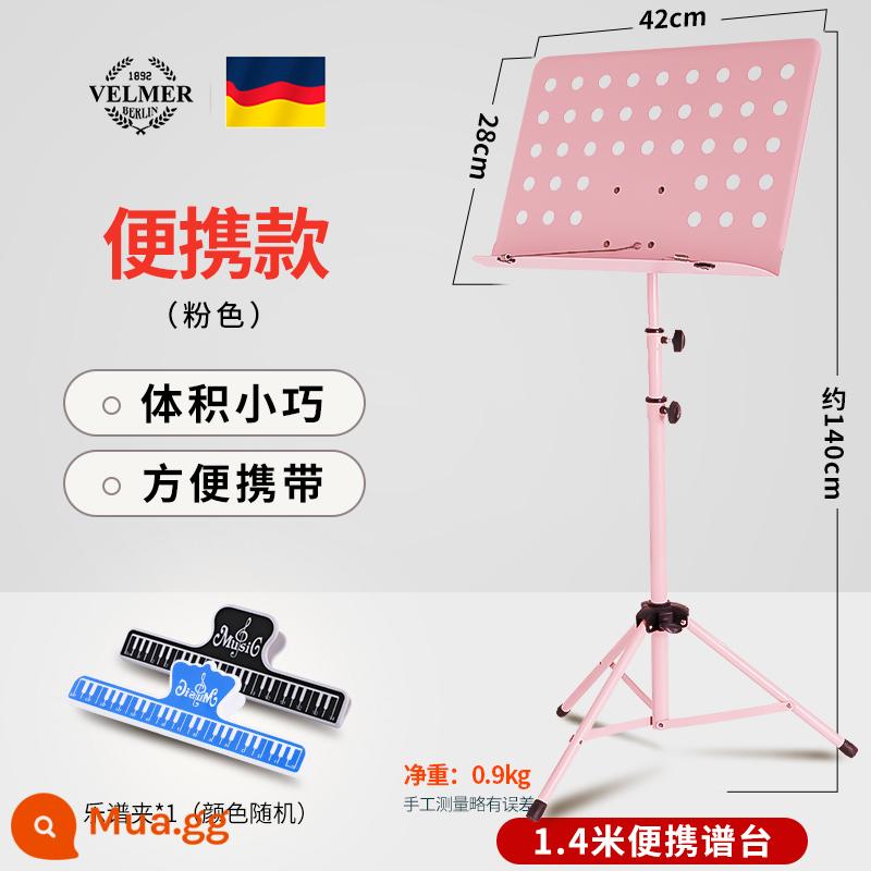 Gấp số điểm có thể được gấp lại bằng một giá cong cong - 1,4 mét [model cầm tay] bột + kẹp