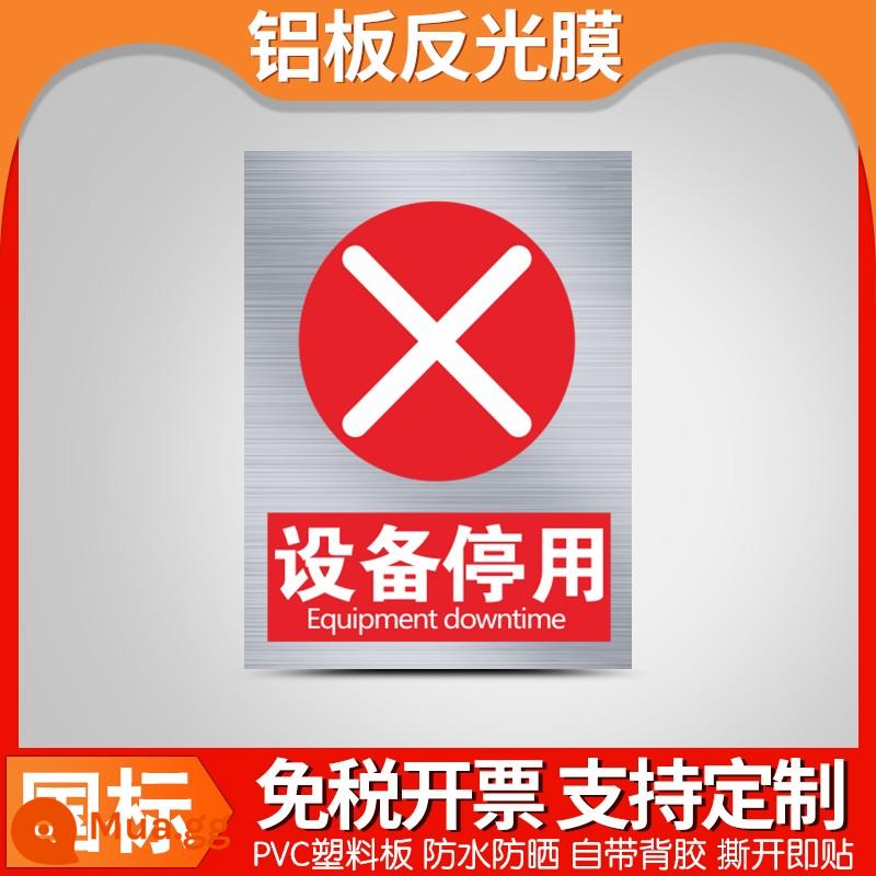 Biển cảnh báo an toàn bằng nhôm, khẩu hiệu xây dựng nhà xưởng tùy chỉnh, cẩn thận điện giật, không hút thuốc, nguy hiểm về điện, vật liệu tấm nhôm, biển cảnh báo giao thông - Tháo dỡ thiết bị - Nhôm