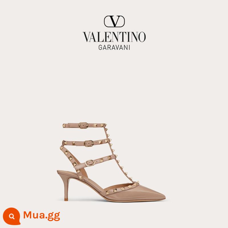 VALENTINO Giày cao gót đinh tán ROCKSTUD nữ của Valentino - Hồng