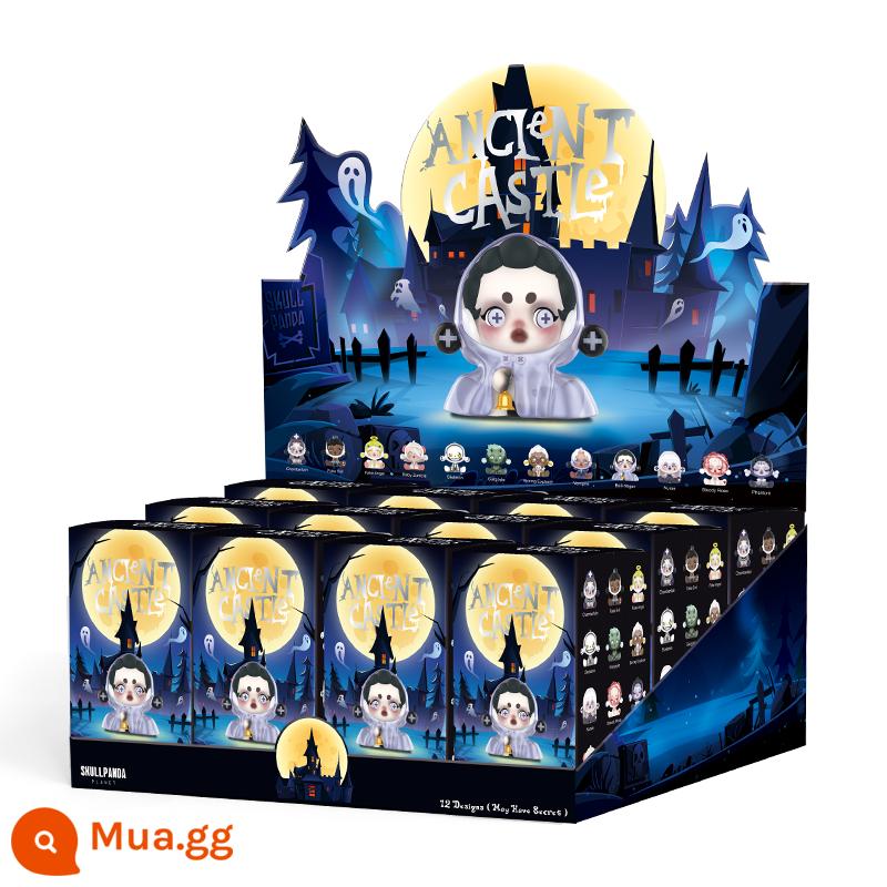 Jungle Castle Blind Box Set Bubble Mart Mô hình Skullpanda Scarlet Rose Jazz Xác nhận ẩn - 12 mục được xác nhận không được lặp lại [mới]