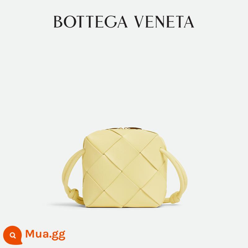 Túi đựng máy ảnh BOTTEGA VENETA 2022 Ms. Mini CASSETTE Túi BV - màu kem