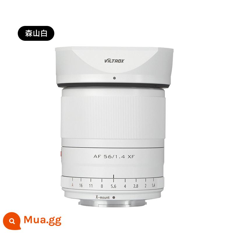 Ống kính tiêu cự cố định lưỡi lê Viltrox 56mm F1.4 STM XF Máy ảnh SLR siêu nhỏ Ống kính X-S10X-T3X-T10 - 56mm f1.4 màu trắng
