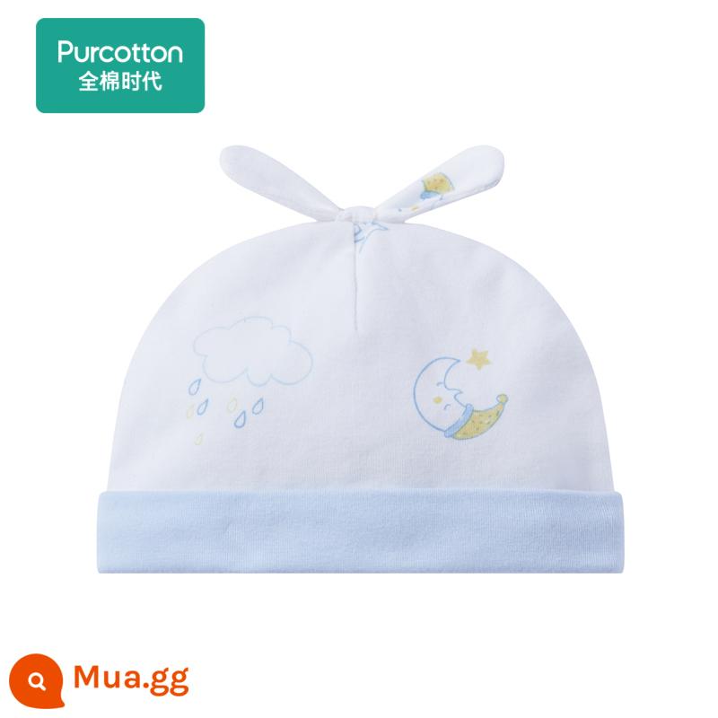 Cotton Thời Đại Cho Bé Nón Len Kháng Khuẩn Bé Trai Và Bé Gái Đa Năng Mũ Cotton Mềm Mại Và Thoáng Khí Mùa Xuân 2023 Mới - Vùng đất mộng mơ của sao và trăng