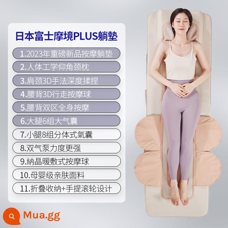 Toàn bộ cơ thể massage của Nhật Bản nằm ở nhà đa chức - (Ya Yun White) Thảm Nằm Massage Fuji 3D 2023 Ra Mắt Sản Phẩm Mới