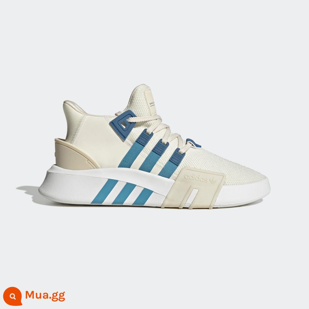 adidasAdidas clover EQT BASK ADV giày thể thao đến giữa bắp chân cổ điển theo phong cách retro hiện đại dành cho nam và nữ - Màu trắng sữa/be nhạt/xanh nhạt/xanh đậm