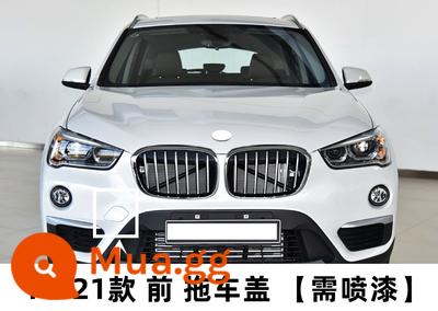 Thích hợp cho XE BMW 1 Series 3 Series 5 Series 7 Series X1X2X3X5X6 trước và sau xe kéo bao lực kéo bao móc móc bao - Màu ghi chú phía trước của mẫu X1 16-19