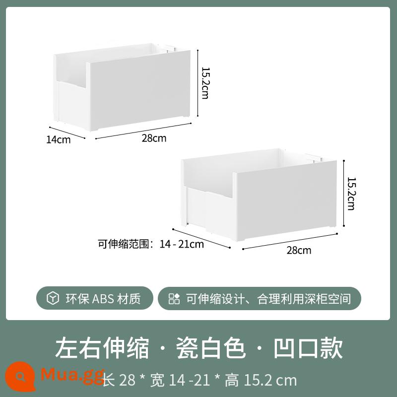 Nhà bếp hộ gia đình góc bên phải hộp lưu trữ máy tính để bàn giỏ lưu trữ tổng thể tủ giá các mảnh vỡ hộp lưu trữ hộp hoàn thiện mặt nạ - Sứ trắng kiểu kính thiên văn trái phải