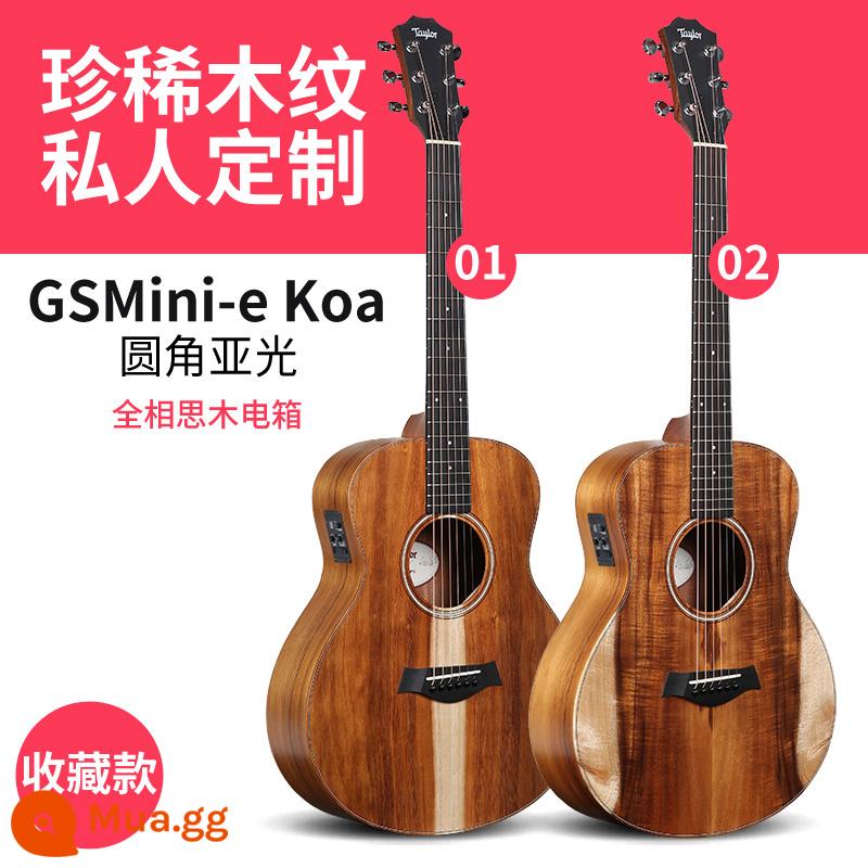 Đàn guitar Taylor Taylor GS mini Gỗ keo KOA veneer GTe cô gái đàn piano du lịch dân gian gsmini - Vân gỗ quý hiếm GS Mini-e Koa nguyên gỗ keo [Liên hệ bộ phận chăm sóc khách hàng để biết chi tiết]