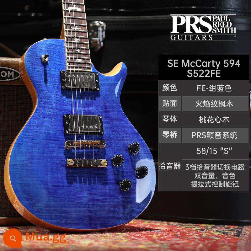 PRS Đàn Guitar Điện SE Bộ Tùy Chỉnh Indonesia MHHHB John Mayer Phiên Bản Chữ Ký CU44 Nhỏ Lắc Đôi - S522FE xanh lục lam mới