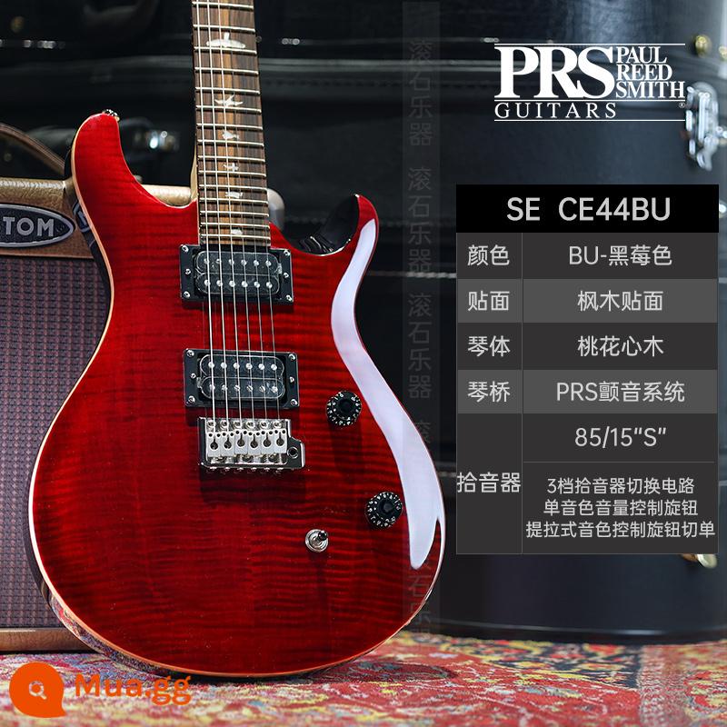 PRS Đàn Guitar Điện SE Bộ Tùy Chỉnh Indonesia MHHHB John Mayer Phiên Bản Chữ Ký CU44 Nhỏ Lắc Đôi - Màu đen CE44BU mới