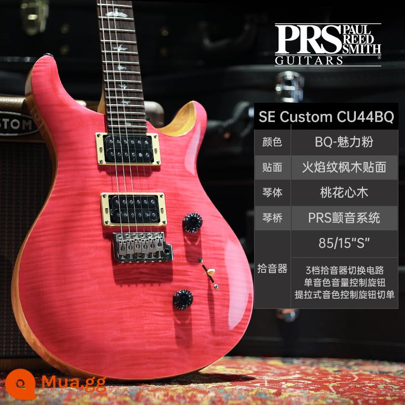 PRS Đàn Guitar Điện SE Bộ Tùy Chỉnh Indonesia MHHHB John Mayer Phiên Bản Chữ Ký CU44 Nhỏ Lắc Đôi - CU44BQ Hồng quyến rũ