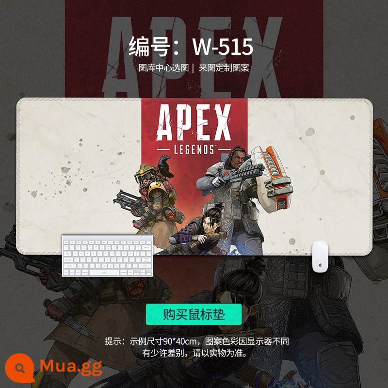 Miếng lót chuột APEX hero quá khổ để bàn bé trai game Internet cafe thoáng mát máy tính miếng lót bàn phím có thể tùy chỉnh - Trio W-515[Mẫu nâng cấp mới]