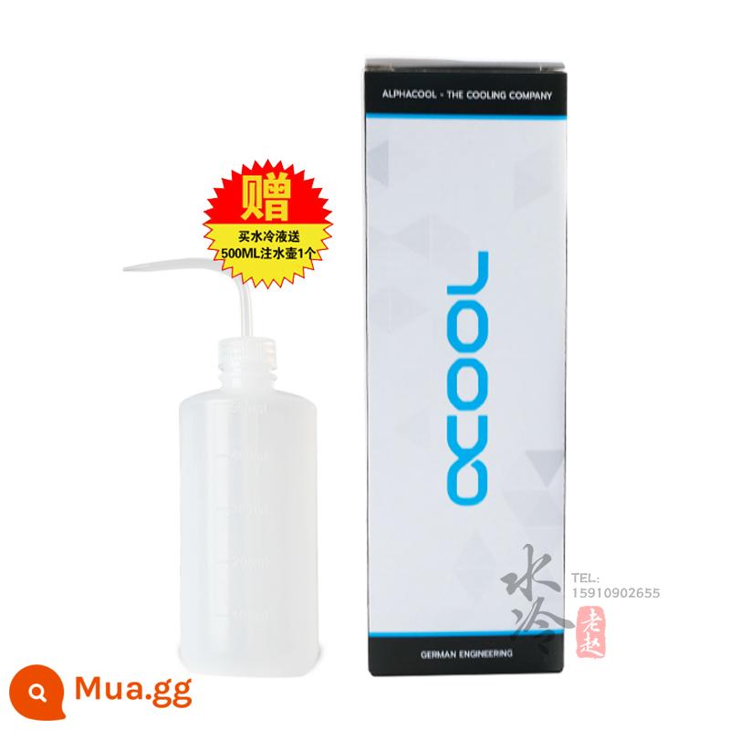 OUKU Alphacool TEC Máy tính Giải pháp làm mát trong suốt Dung dịch lạnh 1000ml Nước cộng với Gói công cụ thêm nước - Bình nước 1 chai TEC trong suốt 1 lít