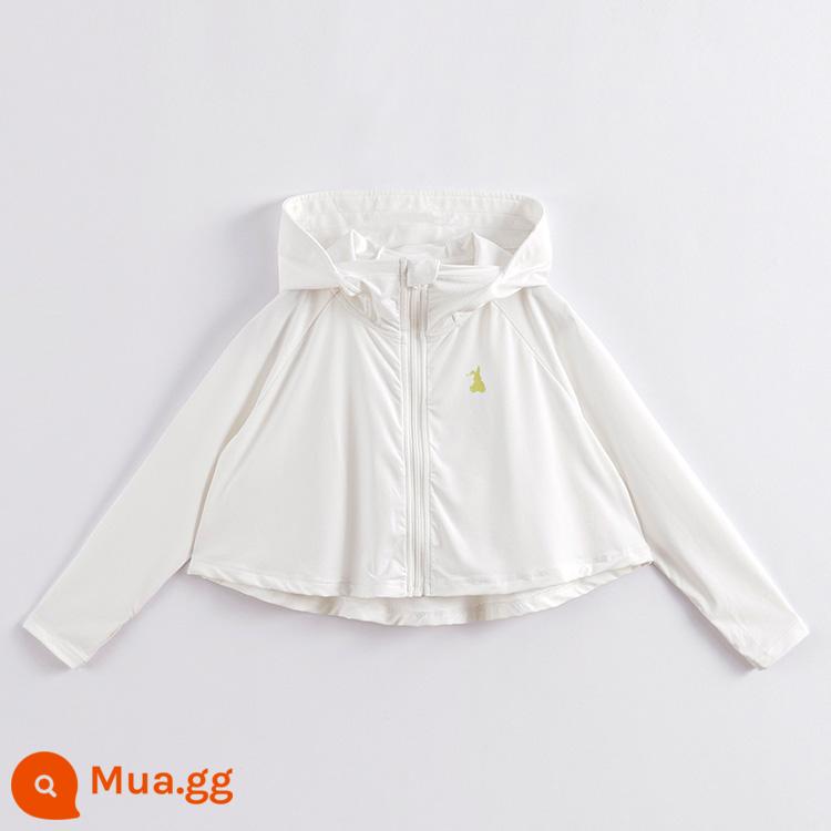 [Kem chống nắng tạo cảm giác mát lạnh] Áo khoác mỏng chống nắng siêu nhẹ thoáng khí Mark Jenny summer new girl 230601 - Màu trắng nhạt [có sẵn trong kho]