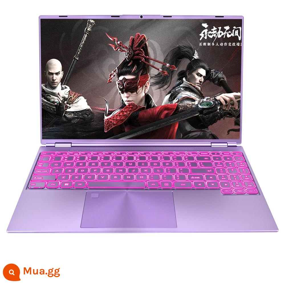 Máy tính xách tay di động Core I7 siêu mỏng nhẹ và sách trò chơi di động văn phòng kinh doanh nghe nhìn cô gái điểm - Game văn phòng màu hồng.Tím 16G+256G