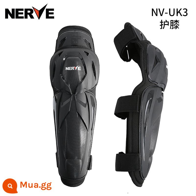 Đệm đầu gối NERVE Nev CE2 mùa đông nam nữ đi xe bảo hộ đủ bộ đệm khuỷu tay đầu máy giữ ấm các mùa - Miếng đệm đầu gối NV-UK3