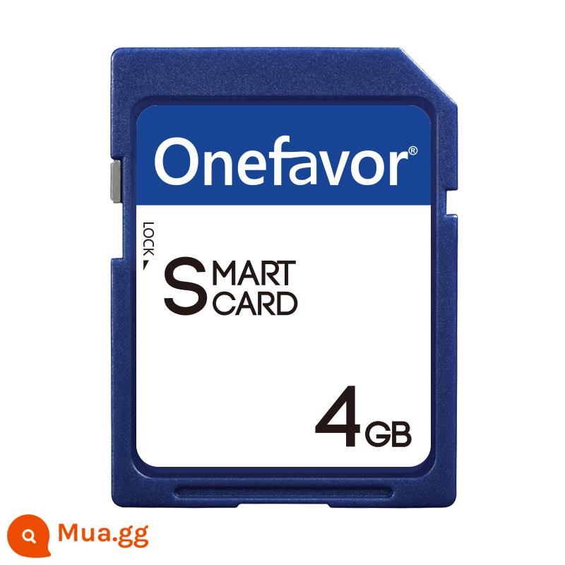 Thẻ SD gốc 4G dung lượng nhỏ thẻ SDHC loa máy quảng cáo nhà máy thử nghiệm định vị ô tô thẻ nhớ 8g - 4G