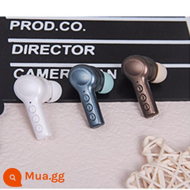 Thẻ in-ear khuôn viên tai nghe không dây máy nghe nhạc mp3 mini đeo tai nghe nhạc Walkman sinh viên nghe bài hát p3 - Màu xanh đậm (có long lanh)