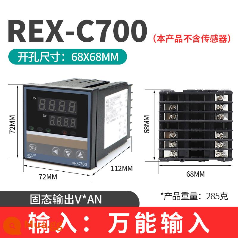 REX-C100 REX-C400 REX-C700 Bộ điều khiển nhiệt độ thông minh REX-C900 Bộ điều nhiệt Bộ điều nhiệt - C700 [Đầu ra trạng thái rắn đầu vào phổ quát] V * AN