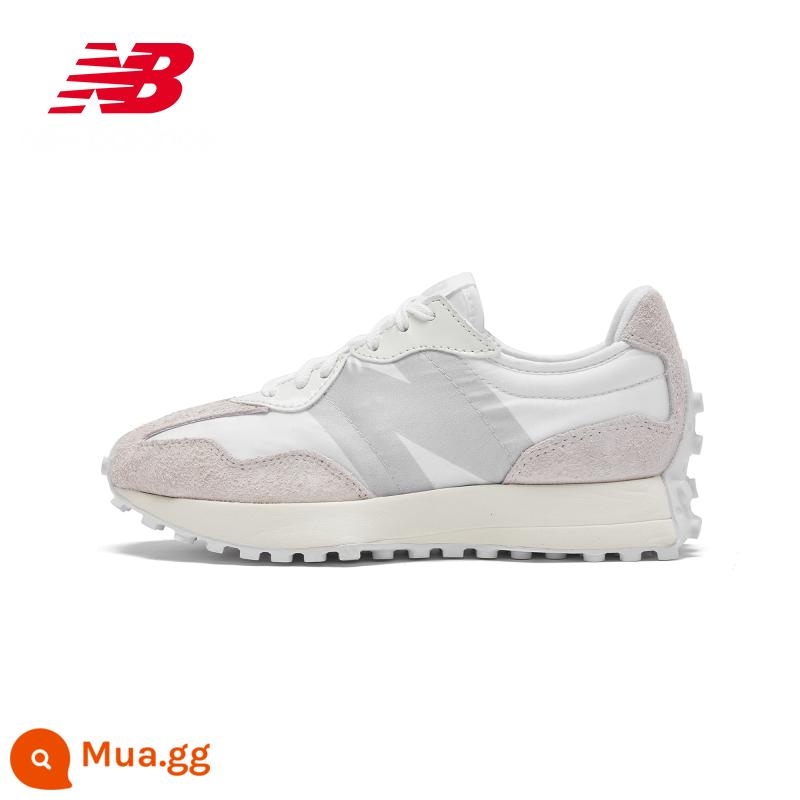 New Balance NB chính thức 23 giày nữ mới giày thể thao giày trắng giày 327 sê-ri WS327SFD - WS327SFD trắng/xám nhạt