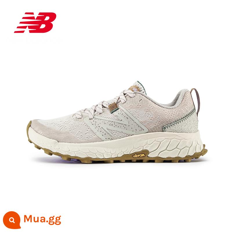 New Balance NB giày chính hãng chính hãng của phụ nữ Dòng HIERRO giày chạy bộ xuyên quốc gia có đệm WHIERN7 - Giày Standard B màu be hồng mẫu nữ WTHIERN7